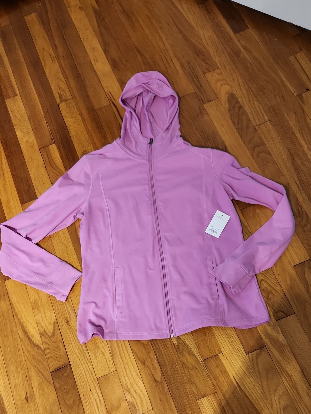 Tek Gear Essential Geat Hooded Zip Jacket NWT Size Large